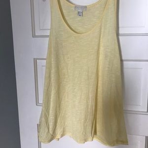 NWOT yellow tank